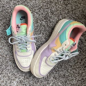 Pastel Nike Air Force 1 Shadow